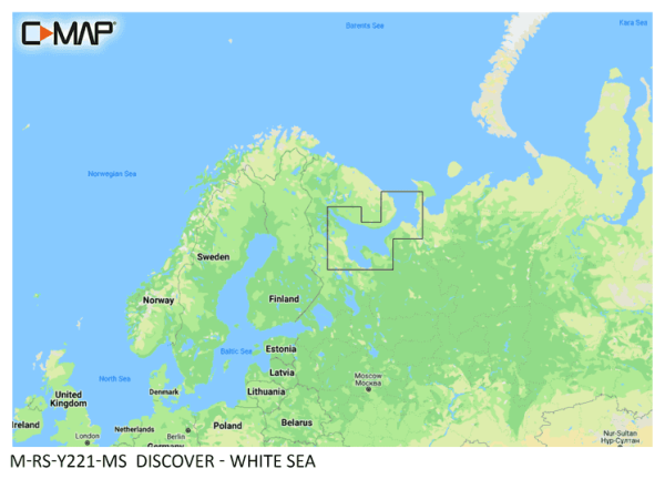 C-Map DISCOVER: M-RS-Y221-MS White Sea