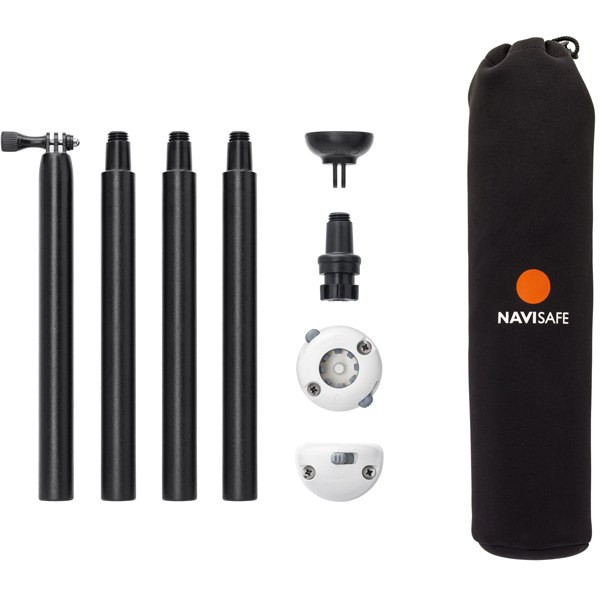 NAVILIGHT Stangenset in NEOPREN Tasche mit Magnet,Railblaza und Beschlag