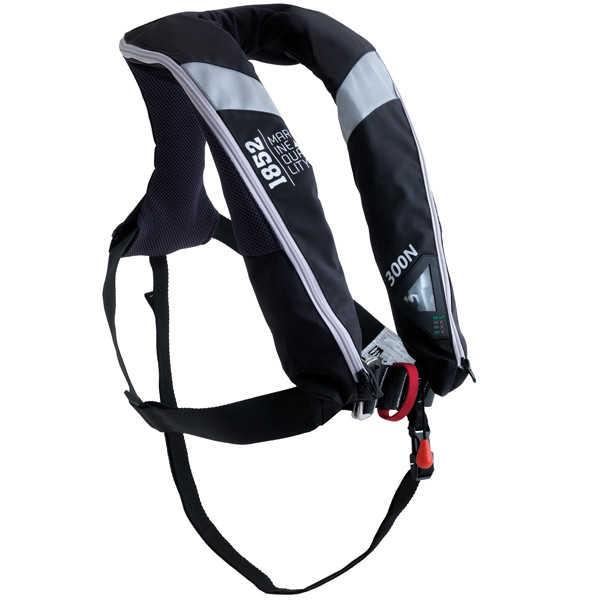 1852 Marine Quality Rettungsweste Aero Pro iso 3000n Schwarz