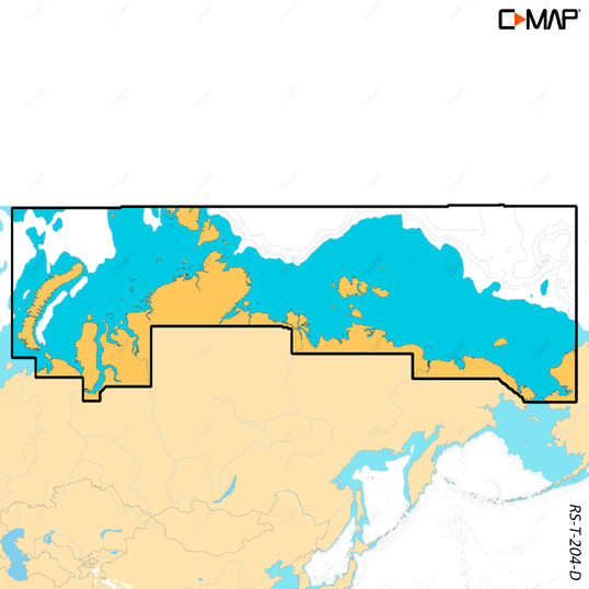 C-Map RS-T-204-D-MS - DISCOVER X Russian Federation North East