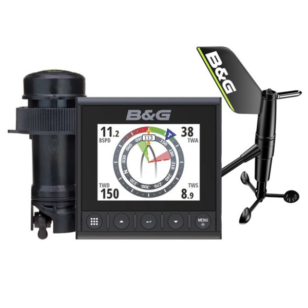 B&G Triton² Geschwindigkeits-/Tiefen- und Windpaket