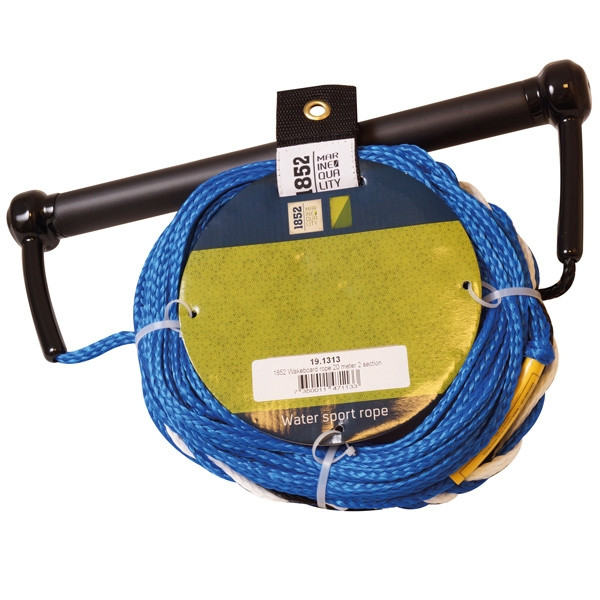 1852 Marine Quality Wakebord Leine mit Gummigriff 20m