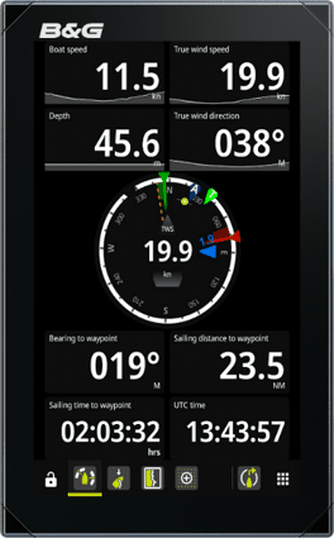 B&G Nemesis™ 9" Sailing Display