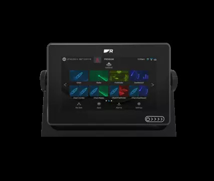 Raymarine AXIOM+ 7, 7" Touch-Multifunktionsdisplay mit Westeuropa-LightHouse Karte