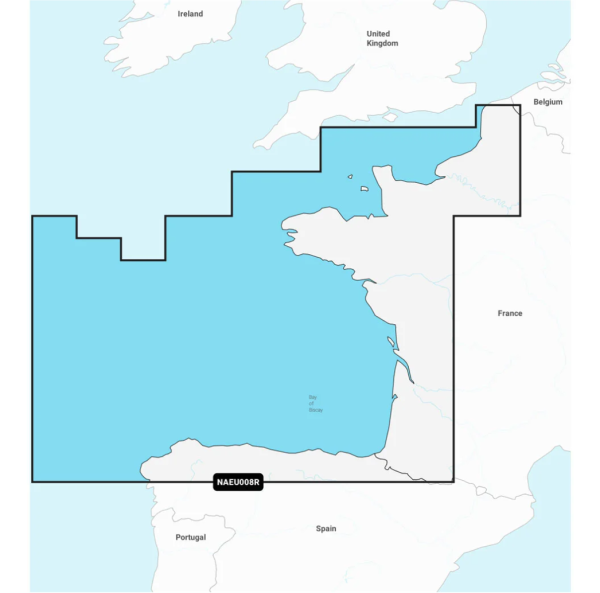 Navionics NAEU008R Biskaya, Französische Atlantikküste & Nordspanien