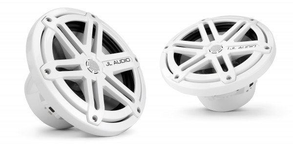 JL Audio Marine MX 7.7" (196 mm) Coaxial Speaker System w/ White Sport Grills