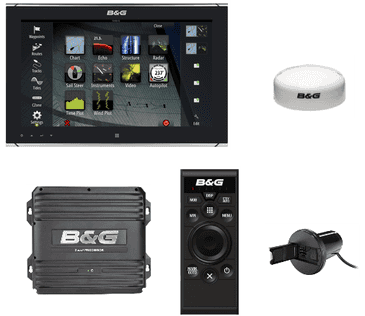 B&G Zeus³S MPU 1 x 16" Multi-Touch Monitor System base kit