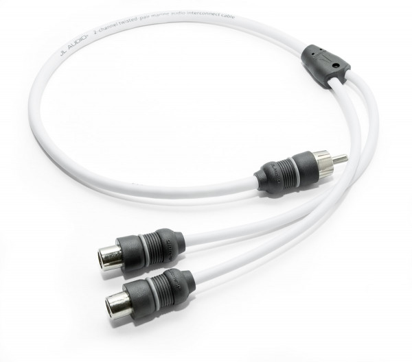 JL Audio Y Adaptor - 1 Male to 2 Female