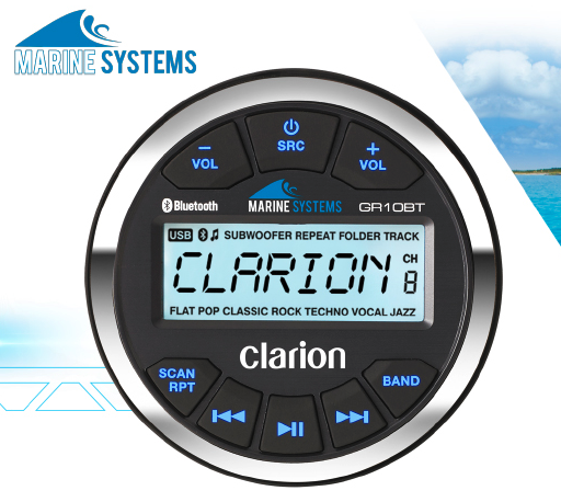 Clarion Marine Audio GR10BT Bedieneinheit