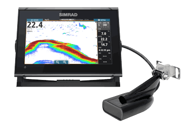 Simrad GO9 XSE Kartenplotter mit HDI Schwinger