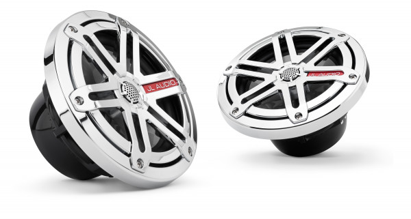 JL Audio Marine MX Oversize 7.7" (196 mm) Coaxial Speaker System w/ Chrome Sport Grills