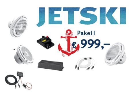 JL Audio Marine High Performance Paket I JETSKI