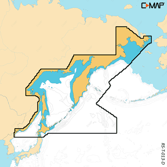 C-Map RS-T-013-D-MS - DISCOVER X Kamchatka Peninsula and Kuril Islands