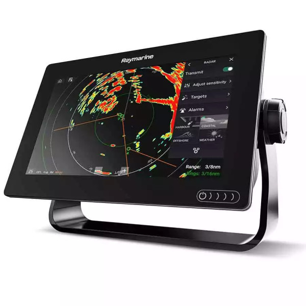 Raymarine AXIOM 9, 9” Touch-Multifunktionsdisplay mit Westeuropa-LightHouse Karte
