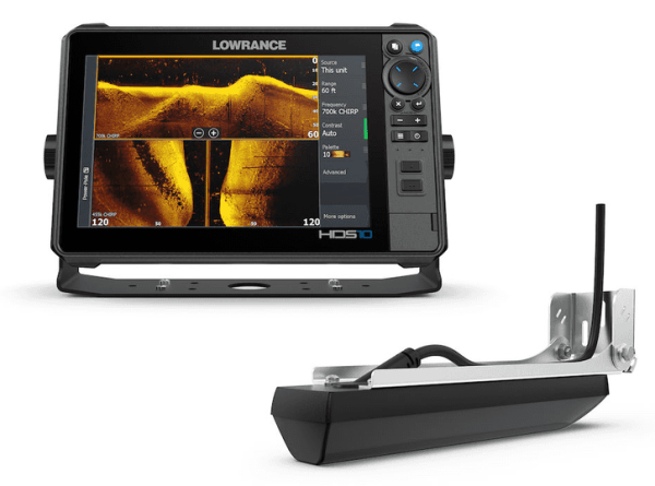Lowrance HDS‑10 PRO mit ActiveImaging™ HD 3‑in‑1 Transducer
