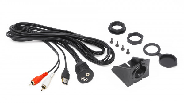 Hertz Marine Audio USB & Aux Kabel