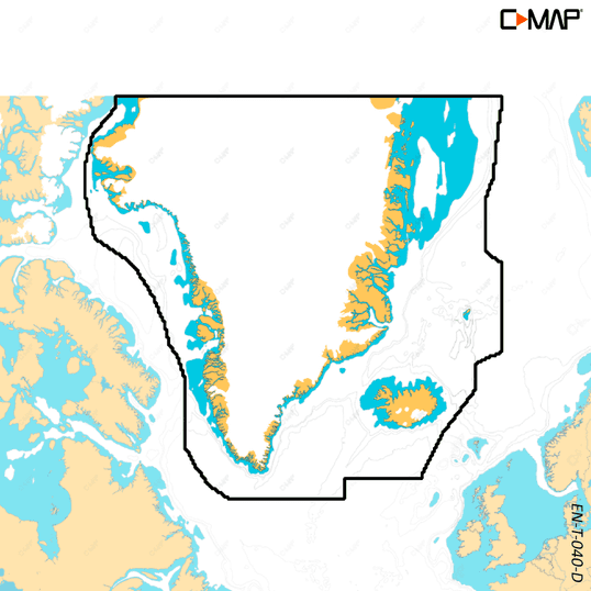C-Map EN-T-040-D-MS - DISCOVER X Greenland