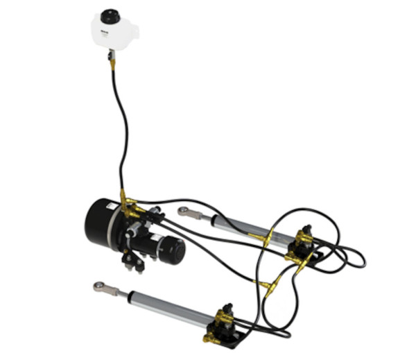 Simrad Hydraulikzylinder T4 (24V) – Extreme Hochleistungs-Hydraulik für Mega-Yachten