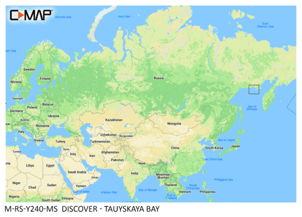 C-Map DISCOVER: M-RS-Y240-MS Tauyskaya Bay
