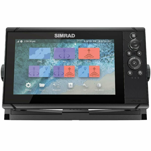 Simrad Cruise 9 Kartenplotter, ROW Base Chart, 83/200 XDCR