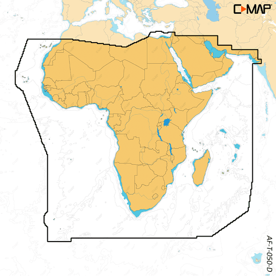 C-Map AF-T-050-D-MS - DISCOVER X Africa, Arabic Sea