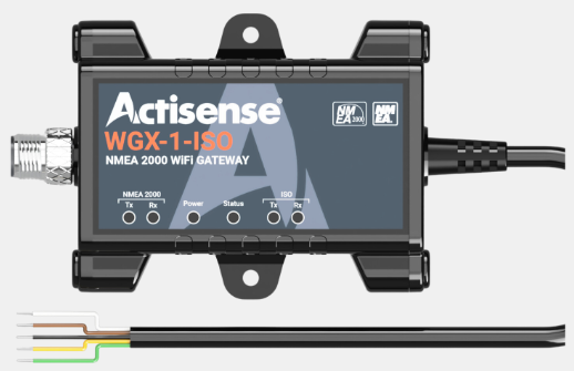 Actisense WGX-1 Wi-Fi NMEA 0183 to NMEA 2000 Gateway, with PC interface (ISO connection)