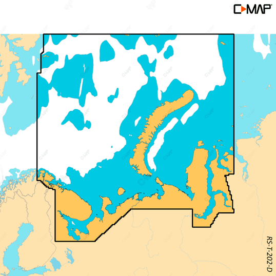 C-Map RS-T-202-D-MS - DISCOVER X Russian Federation North West